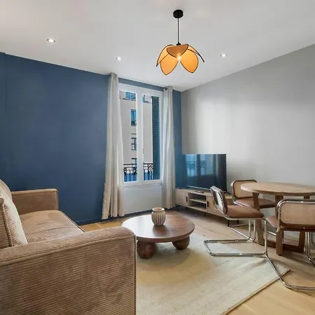 22.appart 4pers#1 Bedroom#père Lachaise #nation * Parigi
